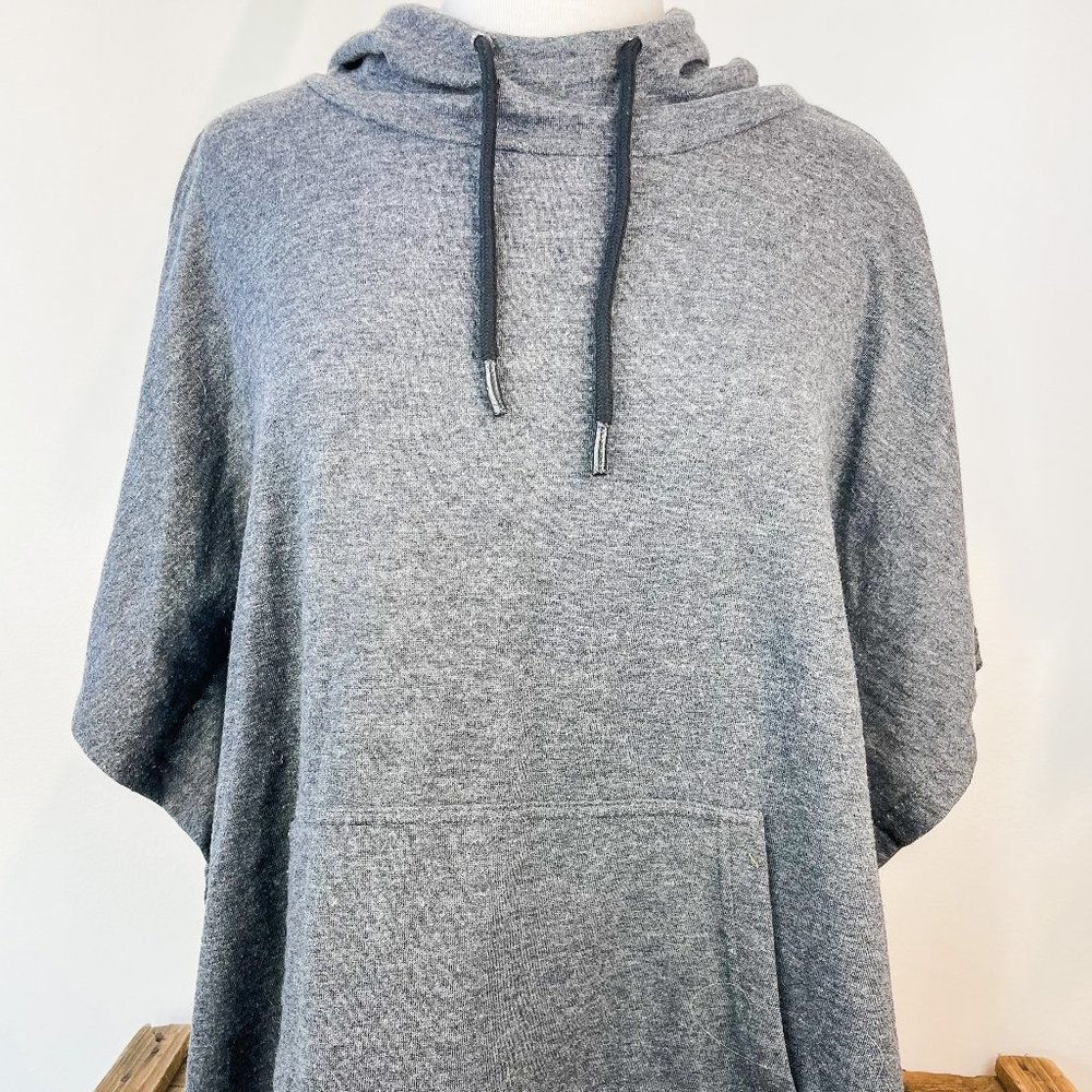 Grey Athletic Oversized Hoody